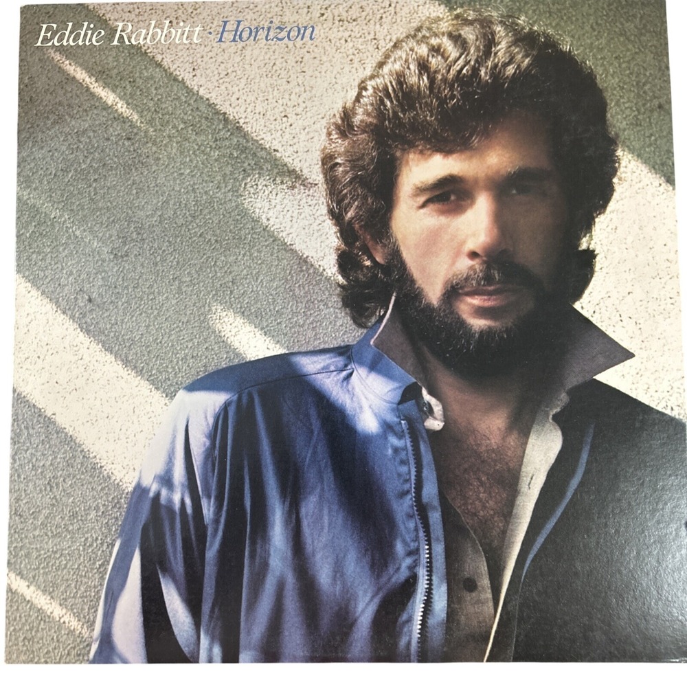 Eddie Rabbitt Horizon Vinyl LP 12" Black 1980 Country Pop 80s Retro Vintage